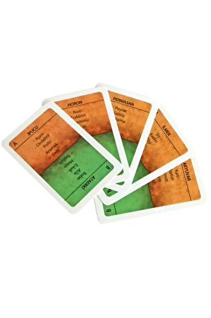 Eğitici Öğretici Çocuk Oyuncaklar Anlat Bakalım Kartları Kelime Oyunu Seri:2 Ve Unox Tlip