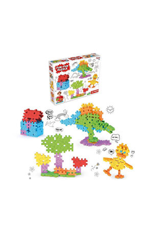 Kız Çocuk Oyuncak Erkek Çocuk Oyuncak 03906 Fun Fun Puzzle 192 Parça Eğitici Oyuncaklar