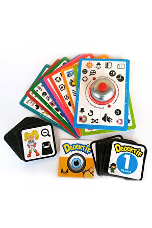 Kız Çocuk Oyuncak Erkek Çocuk Oyuncak DEDEKTİF Dİkkat ve Zeka Kutu Oyunu Eğitici Oyuncaklar