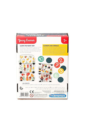 Kız Çocuk Oyuncak Erkek Çocuk Oyuncak 75048TR Young Learner - Sayılar ve Hayvanlar +3 yaş Eğitici Oy