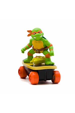 Kız Çocuk Oyuncak Erkek Çocuk Oyuncak TMNT Switch Kick Skaters Figür TU812001 Eğitici Oyuncaklar