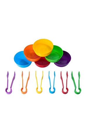 Kız Çocuk Oyuncak Erkek Çocuk Oyuncak 4200 Aktarım Seti 12 Parça -Zuzu Eğitici Oyuncaklar