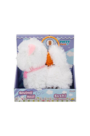 Kız Çocuk Oyuncak Erkek Çocuk Oyuncak Sevimli Kedi Sushi Sesli ve Hareketli Eğitici Oyuncaklar