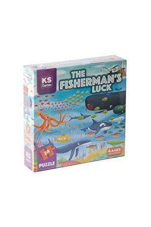 Kız Çocuk Oyuncak Erkek Çocuk Oyuncak PRS 32708 The Fisherman Sluck Pre School Puzzle -KS Puzzle Eği