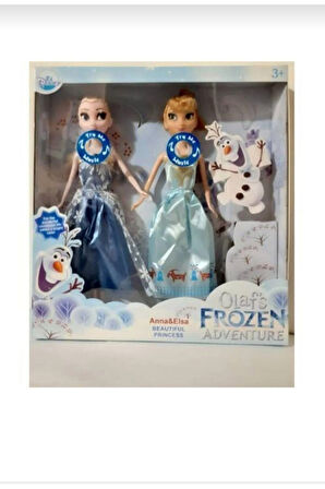 Eğitici Öğretici Çocuk Oyuncaklar Elsa Ve Anna Sarki Söyleyen Muzikli Set