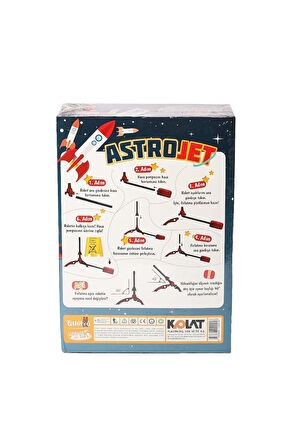 Kız Çocuk Oyuncak Erkek Çocuk Oyuncak ZK122 Astro Jet Kutu Oyunu Eğitici Oyuncaklar