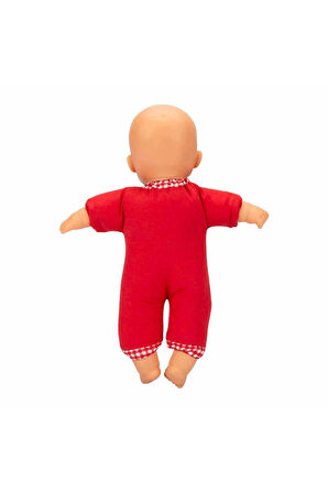 Kız Çocuk Oyuncak Erkek Çocuk Oyuncak Boubou Dolgulu Kel Bebek 20cm Eğitici Oyuncaklar