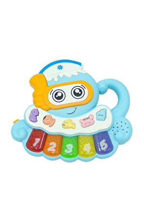 Kız Çocuk Oyuncak Erkek Çocuk Oyuncak Ahtapot Masalcı Piyano Oyun Arkadaşım Eğitici Oyuncaklar