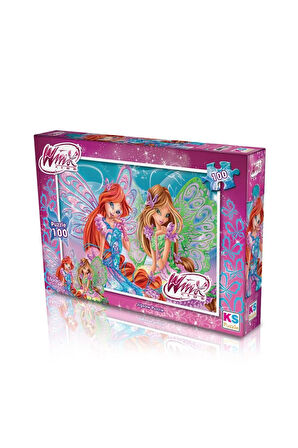 Kız Çocuk Oyuncak Erkek Çocuk Oyuncak WINX 714 Puzzle 100/WINX PUZZLE 100 PARÇA Eğitici Oyuncaklar