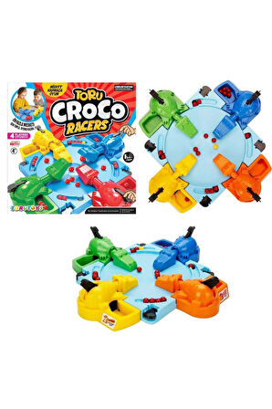 Kız Çocuk Oyuncak Erkek Çocuk Oyuncak Toru Croco Misket Kapmaca Eğlenceli Aile Kutu Oyunu Eğitici Oy