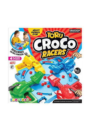Kız Çocuk Oyuncak Erkek Çocuk Oyuncak Toru Croco Misket Kapmaca Eğlenceli Aile Kutu Oyunu Eğitici Oy