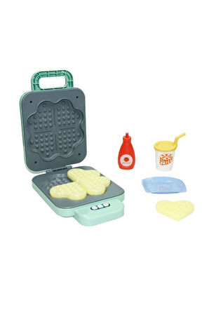 Kız Çocuk Oyuncak Erkek Çocuk Oyuncak Waffle Makinesi Seti Eğitici Oyuncaklar