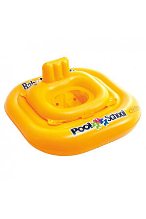 Kız Çocuk Oyuncak Erkek Çocuk Oyuncak Intex Oturaklı Kare Bebe Flotoru 79cm 56587 Eğitici Oyuncaklar