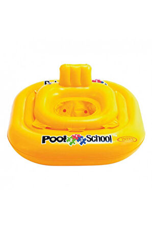 Kız Çocuk Oyuncak Erkek Çocuk Oyuncak Intex Oturaklı Kare Bebe Flotoru 79cm 56587 Eğitici Oyuncaklar