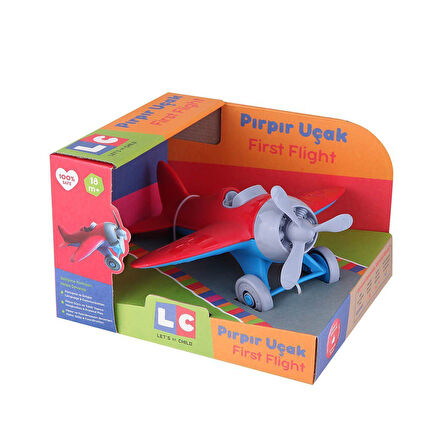 Öğretici Oyuncak 30770 KANZ PIRPIR UÇAK Kız Erkek Çocuk Eğitici