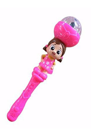 Eğitici Öğretici Çocuk Oyuncaklar Oya Sesli Işıklı Müzikli Asa Meşale Oyuncak Disko Topu Dönence