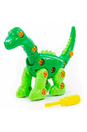 Kız Çocuk Oyuncak Erkek Çocuk Oyuncak Polesie Yapı Seti Dinazor ''Diplodok'' 35 Element (Kutuda) 771
