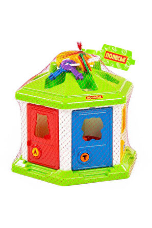 Kız Çocuk Oyuncak Erkek Çocuk Oyuncak Polesie Logic Ev No. 2 (Filede) 62307 Eğitici Oyuncaklar