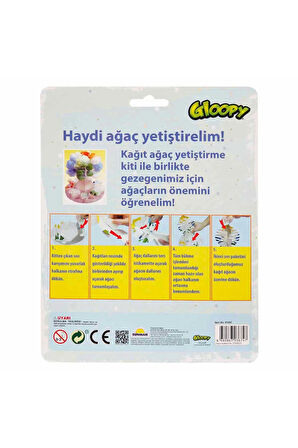 Kız Çocuk Oyuncak Erkek Çocuk Oyuncak Gloopy Sihirli Kar Ağacı Yapım Seti Eğitici Oyuncaklar