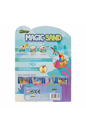 Kız Çocuk Oyuncak Erkek Çocuk Oyuncak Gloopy Islanmayan Sihirli Kum Seti Eğitici Oyuncaklar