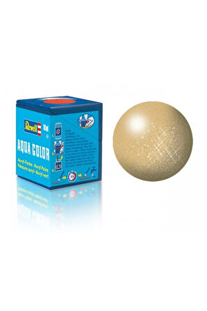 Kız Çocuk Oyuncak Erkek Çocuk Oyuncak Revell 94 - Aqua Color Gold - Metallic Boya- 18 ml Eğitici Oyu