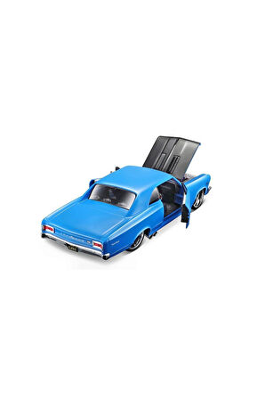 Kız Çocuk Oyuncak Erkek Çocuk Oyuncak MAY 31333 1:24 1966 Chevrolet Chevelle SS 396 Model Araba Eğit