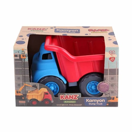 Kız Erkek Çocuk Oyuncak 30842 Kanz Büyük Kamyon Kız Erkek Çocuk Eğitici