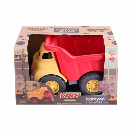 Kız Erkek Çocuk Oyuncak 30842 Kanz Büyük Kamyon Kız Erkek Çocuk Eğitici
