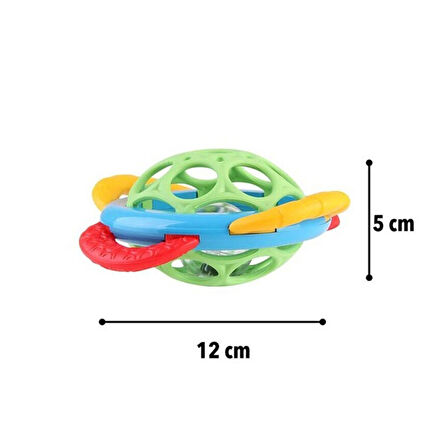 Öğretici Oyuncak 30800 Ufo Diş Kaşıyıcı Çıngırak Kız Erkek Çocuk Eğitici