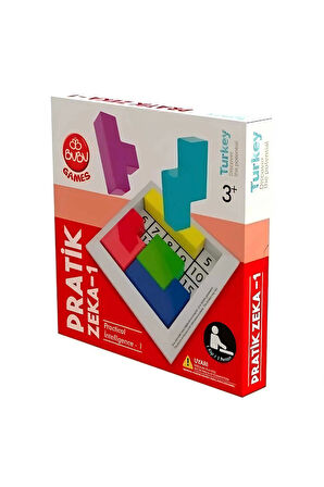 Kız Çocuk Oyuncak Erkek Çocuk Oyuncak Bu-Bu Games Pratik Zeka 1 Eğitici Oyuncaklar