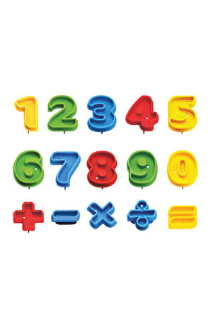 Kız Çocuk Oyuncak Erkek Çocuk Oyuncak 500 gr Artsand Numaralar Kum Seti Eğitici Oyuncaklar