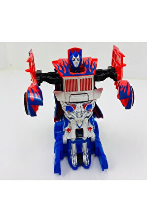 Eğitici Öğretici Çocuk Oyuncaklar Tek Tuşla Robota Dönüşen Tır Robot