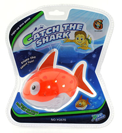 Eğlenceli Oyuncak Işıklı Su Oyuncağı Turuncu Dalgıç Balık Kız Erkek Çocuk Eğiticil