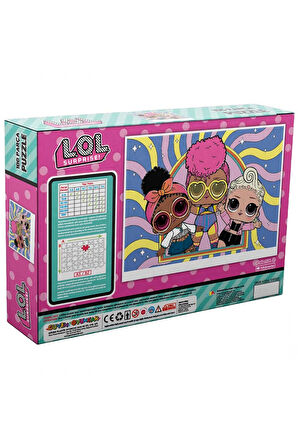 Kız Çocuk Oyuncak Erkek Çocuk Oyuncak LOL Surprise 100 Parça Puzzle Eğitici Oyuncaklar