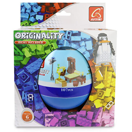 Eğlenceli Oyuncak Ausini Özgün Fikirler 107 Parça Yumurta Kutu Kız Erkek Çocuk Eğitici Eğitici Oyu