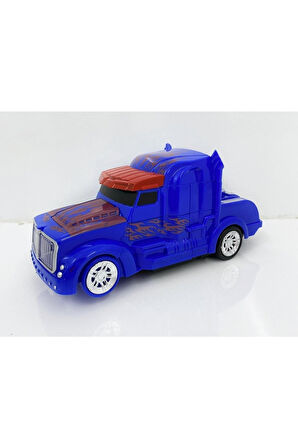 Eğitici Öğretici Çocuk Oyuncaklar Optimus Prime Robota Dönüşebilen Pilli Tansformers Dönüşen Araba