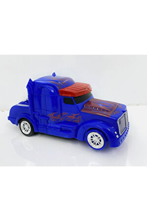 Eğitici Öğretici Çocuk Oyuncaklar Optimus Prime Robota Dönüşebilen Pilli Tansformers Dönüşen Araba