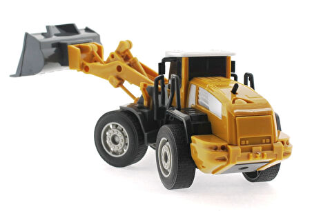 Öğretici Oyuncak Sürtmeli Model İş Makinası Dozer Kız Erkek Çocuk Eğitici