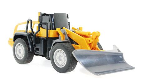 Eğlenceli Oyuncak Sürtmeli Model İş Makinası Küreme Aracı Kız Erkek Çocuk Eğiticil