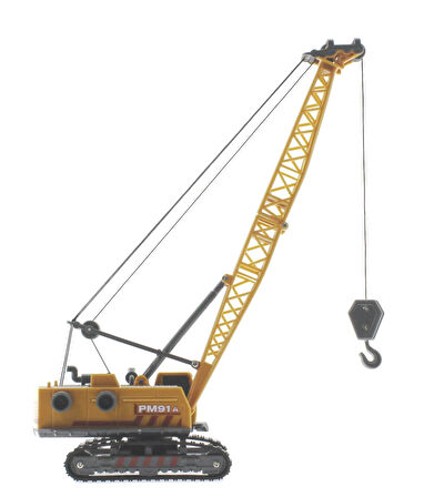 Eğitici Oyuncak Sürtmeli Model İş Makinası Vinç Kız Erkek Çocuk Eğitici