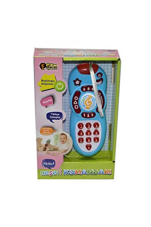 Kız Çocuk Oyuncak Erkek Çocuk Oyuncak Pilli Müzikli Akıllı Kumandam - CN1908 Eğitici Oyuncaklar
