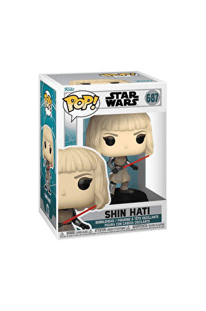 Kız Çocuk Oyuncak Erkek Çocuk Oyuncak Funko POP Ahsoka Shin Hati Eğitici Oyuncaklar
