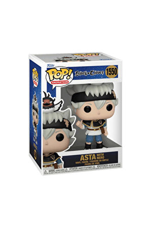 Kız Çocuk Oyuncak Erkek Çocuk Oyuncak Funko POP Animation: Clover - Asta with Nero Eğitici Oyuncakla