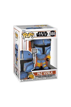 Kız Çocuk Oyuncak Erkek Çocuk Oyuncak Funko POP The Mandalorian: Paz Vizsla S9 Eğitici Oyuncaklar