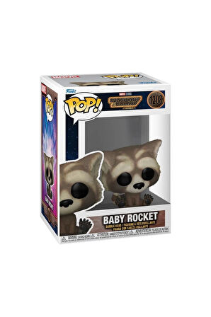 Kız Çocuk Oyuncak Erkek Çocuk Oyuncak Funko POP Movies Guardians OF The Galaxy Baby Rocket Eğitici O