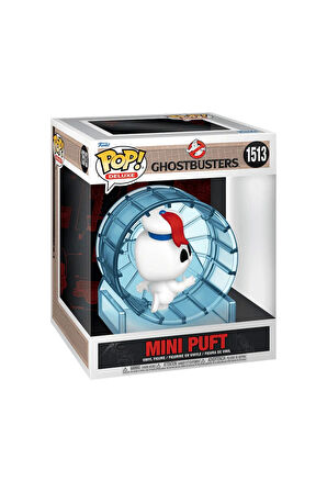 Kız Çocuk Oyuncak Erkek Çocuk Oyuncak Funko POP Deluxe Ghostbusters - Mini Puft in Hamster Wheel Eği