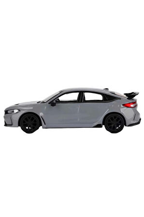 Kız Çocuk Oyuncak Erkek Çocuk Oyuncak Mini Gt 1:64 Honda Civic Type R Gray Pearl Eğitici Oyuncaklar