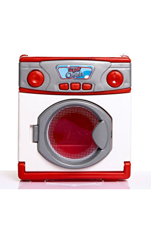 Eğitici Öğretici Çocuk Oyuncaklar Kutulu Mini Çamaşır Makinesi