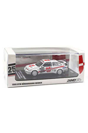 Kız Çocuk Oyuncak Erkek Çocuk Oyuncak Inno 1:64 Ford Sierra Nurburgring Winner 1988 A. Hahne Eğitici