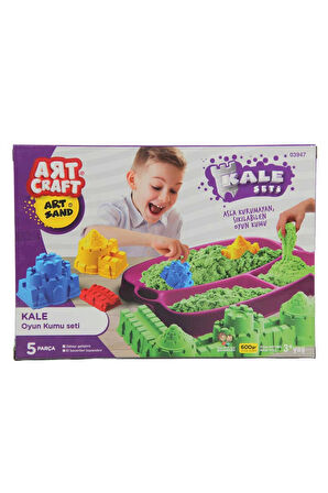 Kız Çocuk Oyuncak Erkek Çocuk Oyuncak Artsand Kale Kum Set 600 gr. Eğitici Oyuncaklar